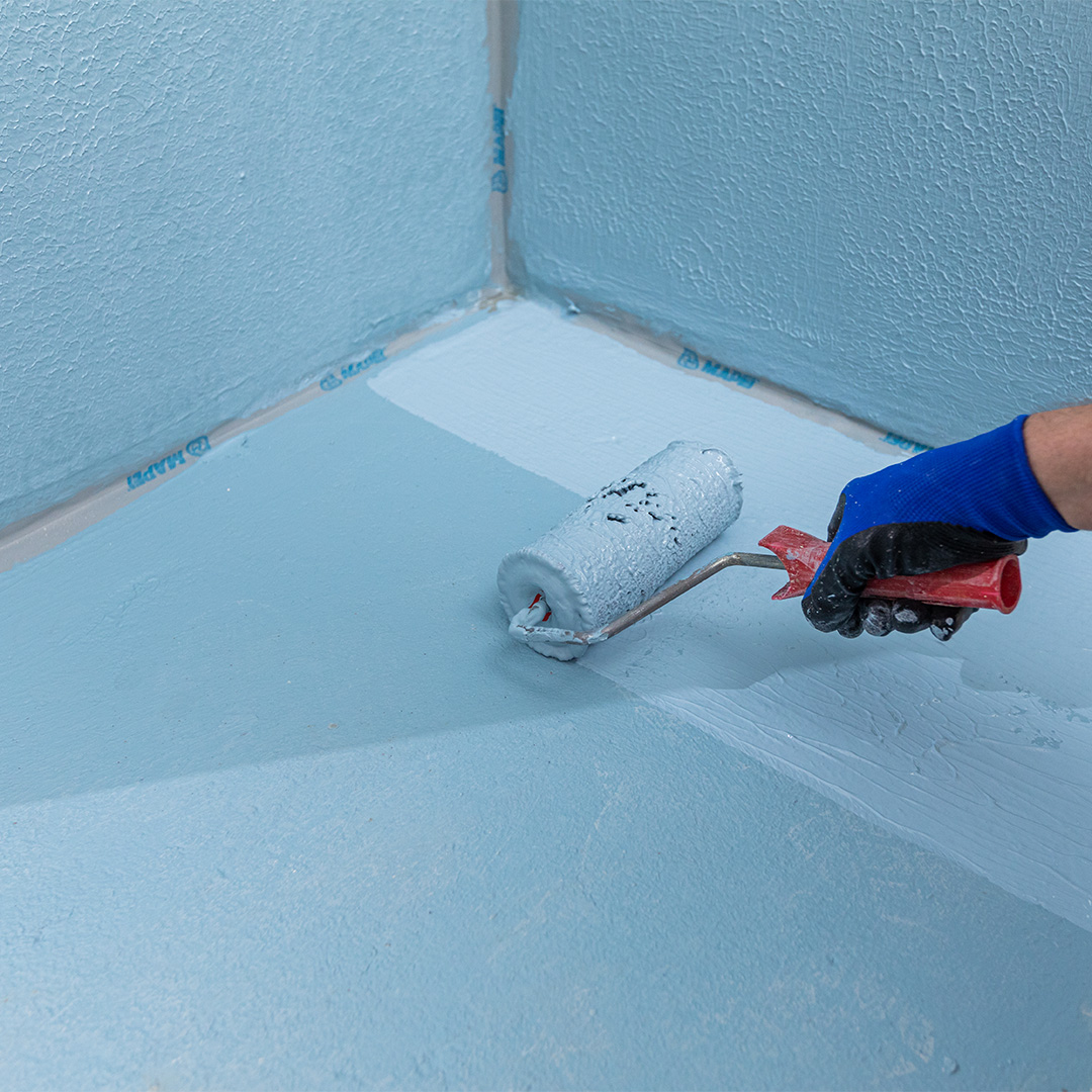 Bathroom waterproofing